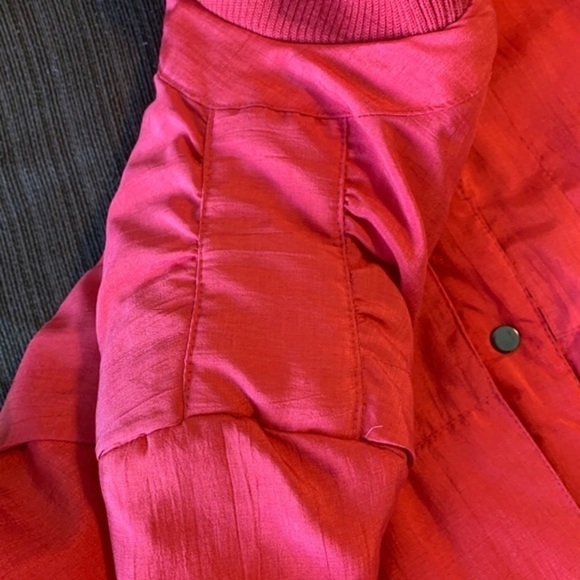 Vintage Y2K Jordache Puffer Ski Bomber Jacket Pink - Picture 9 of 16